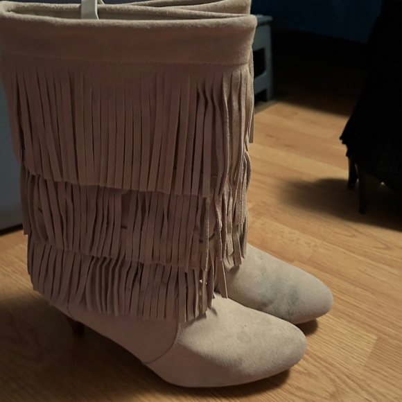 Fringed short boots - Picture 2 of 6